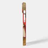 ヴィンテージ小さな赤い乗馬フードと大きな悪い狼 Case-Mate iPhoneケース (裏面 / 左)