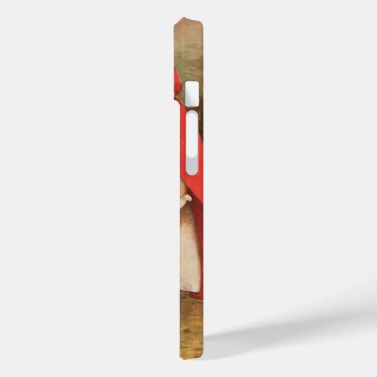 ヴィンテージ小さな赤い乗馬フードと大きな悪い狼 Case-Mate iPhoneケース (裏面 / 左)