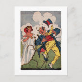 ヴィンテージ小さな魔法使いオズイラストレーション ポストカード (正面)