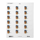 ヴィンテージ小僧ギフトラベル ラベル (フルシート)