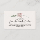 ヴィンテージ小型フローラ結婚開花のエンクロージャカード エンクロージャーカード (正面)