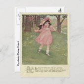 ヴィンテージ小声 ポストカード (正面/裏面)