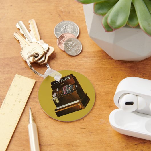 ヴィンテージ小売業、アンティークレジ キーホルダー (デスク)