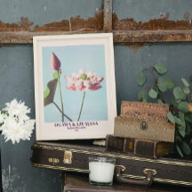 ヴィンテージ小川和正蓮の花フォトアート