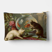 ヴィンテージ小物入り猫用 アクセサリーポーチ (裏面)