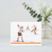 ヴィンテージ少年野球ゲーム ポストカード (スタンド正面)