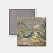 ヴィンテージ尾 マグネット (正面/裏面)