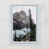 ヴィンテージ山スティーブンフィールドBCカナダ写真 ポストカード (正面)
