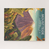 ヴィンテージ山テイドテネリフェカナリーアイランズ ジグソーパズル (横)