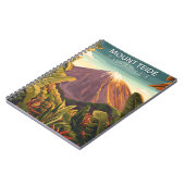 ヴィンテージ山テイドテネリフェカナリーアイランズ ノートブック (左側)