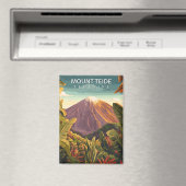 ヴィンテージ山テイドテネリフェカナリーアイランズ マグネット (インサイチュ (食洗機))