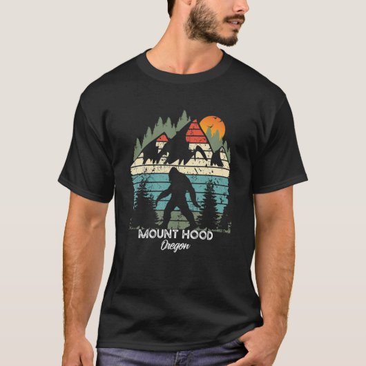 ヴィンテージ山フードオレゴンナショナルパークレトロ80年代 Tシャツ (正面)