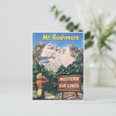 ヴィンテージ山ルシュモア シーズンポストカード (スタンド正面)