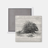 ヴィンテージ山嵐イラストレーション マグネット (正面/裏面)