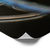 ヴィンテージ山形のステアリングホイールとダッシュボード ポスター (角)