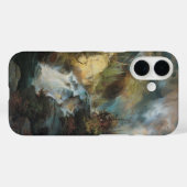 ヴィンテージ山景滝in山byモラン Case-Mate iPhoneケース (裏面 (横))