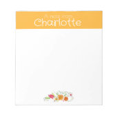 ヴィンテージ山水色 ノートパッド (正面)