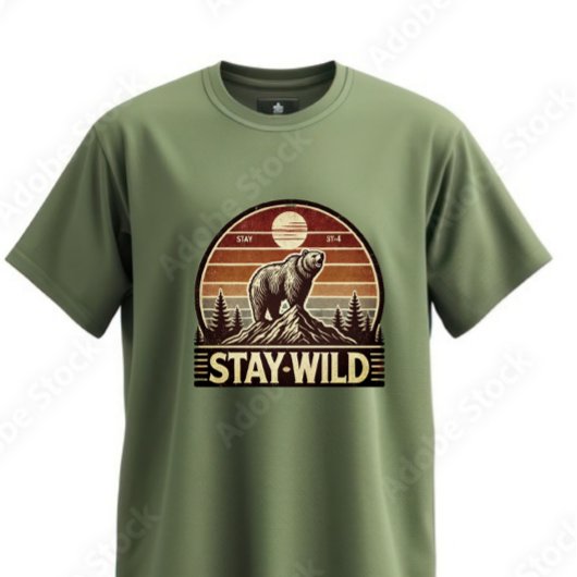 ヴィンテージ山脈Tシャツ Tシャツ