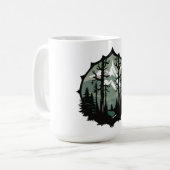 ヴィンテージ山 コーヒーマグカップ (正面左)