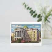 ヴィンテージ州キャピトルRaleigh,ノースカロライナ ポストカード (スタンド正面)