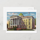 ヴィンテージ州キャピトルRaleigh,ノースカロライナ ポストカード (正面/裏面)