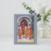 ヴィンテージ州ドレスYeoman Warders Tower of London ポストカード (スタンド正面)