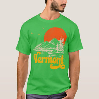 ヴィンテージ州バーモントミッドセンチュリーエ動揺してイ Tシャツ