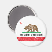 ヴィンテージ州旗 マグネット (正面/裏面)