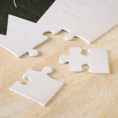 ヴィンテージ巡査の旅行ポスター ジグソーパズル (側面)