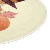 ヴィンテージ巡礼少年祈ズオンパンプキン カッティングボード (角)