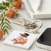 ヴィンテージ巡礼少年祈ズオンパンプキン キーホルダー (正面右)