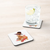 ヴィンテージ巡礼少年祈ズオンパンプキン コースター (右側)