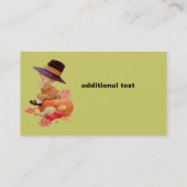 ヴィンテージ巡礼少年祈ズオンパンプキン 名刺 (裏面)