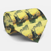 ヴィンテージ工場、波止場製造 ネクタイ (ロール)