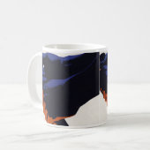 ヴィンテージ工場、製造生産 コーヒーマグカップ (正面左)