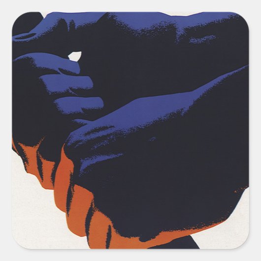 ヴィンテージ工場、製造生産 スクエアシール (正面)