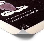 ヴィンテージ工業用防食剤の安全性オーストラリア ポスター (角)