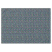 ヴィンテージ工芸伝統的フローラ テーブルクロス (正面(横))