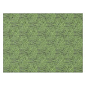 ヴィンテージ工芸品スタイル鳥図柄 テーブルクロス (正面(横))