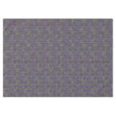 ヴィンテージ工芸品感謝祭フローラ テーブルクロス (正面(横))