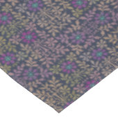 ヴィンテージ工芸品感謝祭フローラ テーブルクロス (アングル)