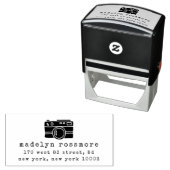 ヴィンテージ差出人住所スタンプ セルフインキングスタンプ (インサイチュ)