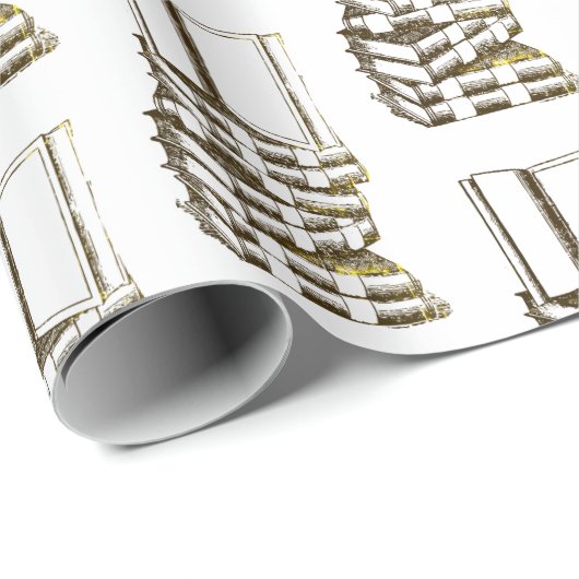 ヴィンテージ巻き紙 ラッピングペーパー (ロールコーナー)