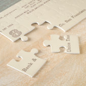 ヴィンテージ市サンフランシスコ復元地図, 1878 ジグソーパズル (側面)