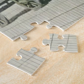 ヴィンテージ市場シーン – Huddersfield Marketplace ジグソーパズル (側面)