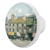 ヴィンテージ市場シーン – Huddersfield Marketplace セラミックノブ (右)