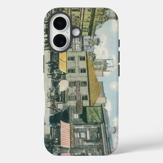 ヴィンテージ市場シーン – Huddersfield Marketplace Case-Mate iPhoneケース (裏面)