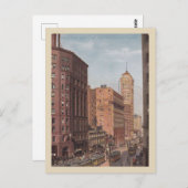 ヴィンテージ市場通りサンフランシスコ旅行 ポストカード (正面/裏面)