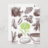 ヴィンテージ市場 ポストカード (正面/裏面)