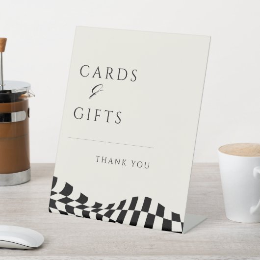 ヴィンテージ市松模様にのパタ結婚ーン 台座サイン (インサイチュ)